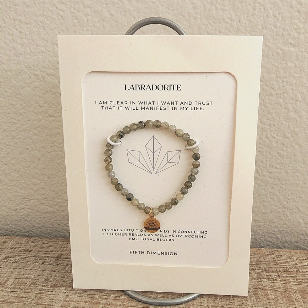 Labradorite bracelet
